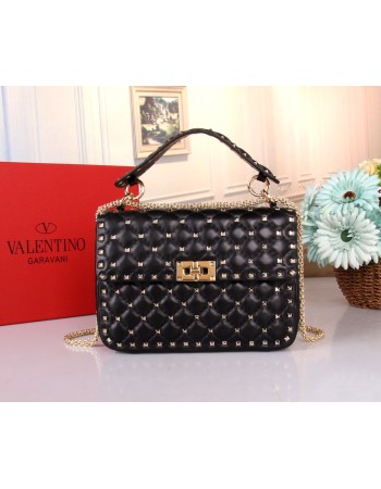 Borsa Media Rockstud Spike In Nappa VALENTINO