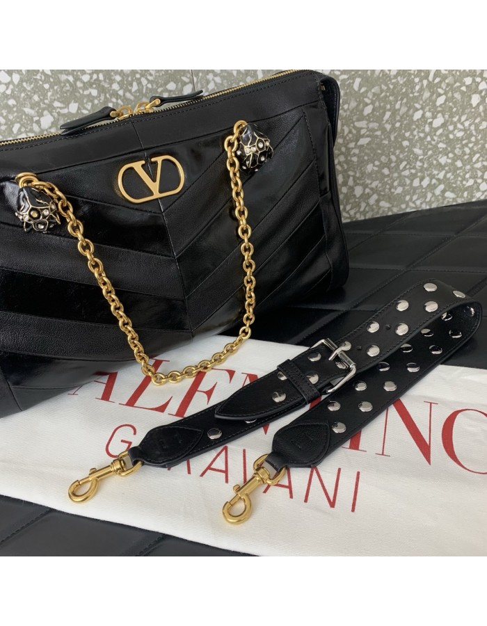 Borsa A Tracolla Panthea In Nappa VALENTINO