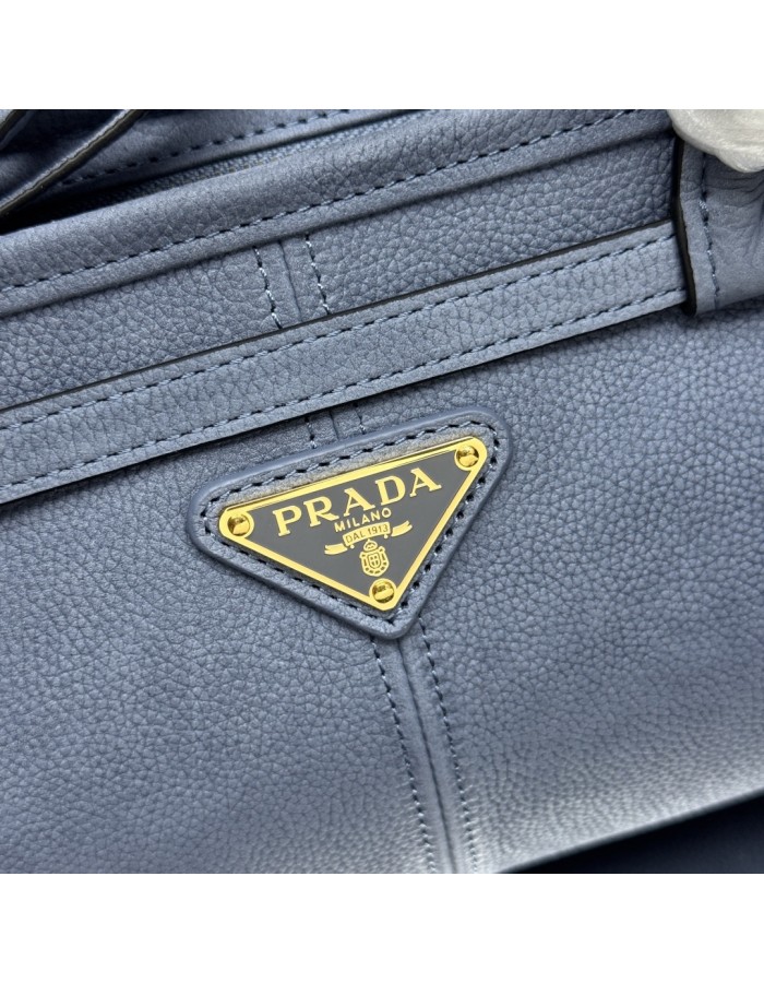 Borsa a mano Prada Bonnie medium in pelle nabuk PRADA