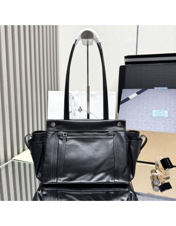 Borsa shopping Prada Route medium in pelle PRADA