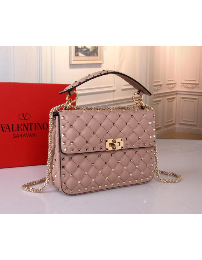 Borsa Media Rockstud Spike In Nappa VALENTINO