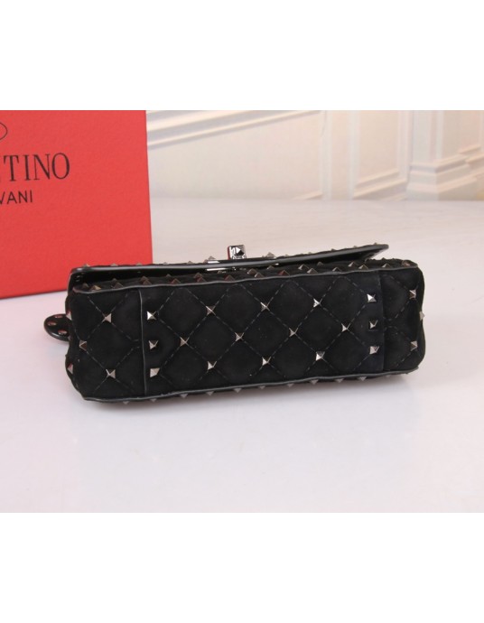Borsa Piccola Valentino Garavani Rockstud Spike In Suede VALENTINO