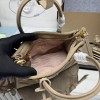 Borsa a mano Prada Bonnie mini in pelle scamosciata PRADA
