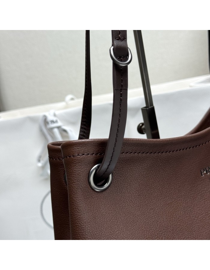 Borsa Prada Route large in pelle PRADA