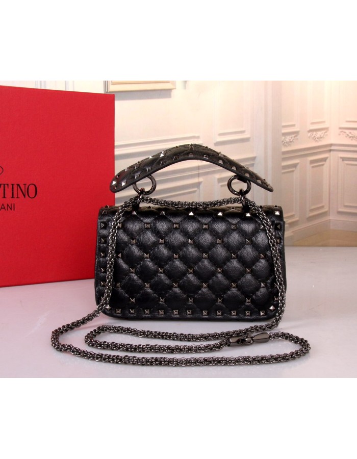 Borsa Piccola Rockstud Spike In Capretto VALENTINO