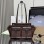 Borsa shopping Prada Route medium in pelle PRADA