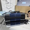 Borsa a mano Prada Bonnie small in denim e pelle PRADA