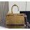Borsa a mano Prada Bonnie large in pelle scamosciata PRADA