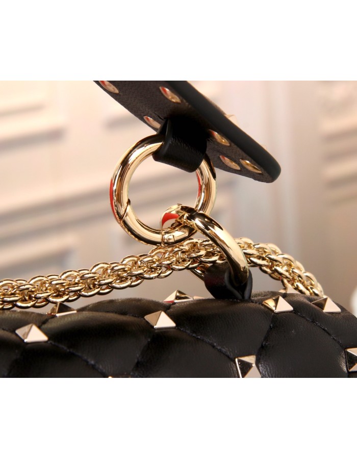 Borsa Media Rockstud Spike In Nappa VALENTINO