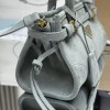 Borsa a mano Prada Bonnie mini in pelle scamosciata PRADA