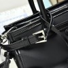 Borsa a mano Prada Bonnie small in Re-Nylon e pelle PRADA