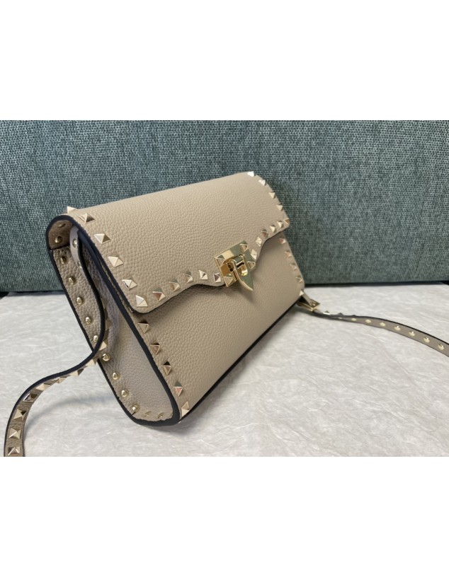 Borsa Piccola A Tracolla Rockstud In Vitello VALENTINO