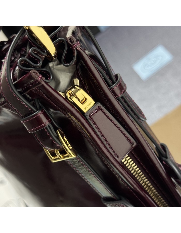 Borsa a mano Prada Bonnie large in pelle PRADA