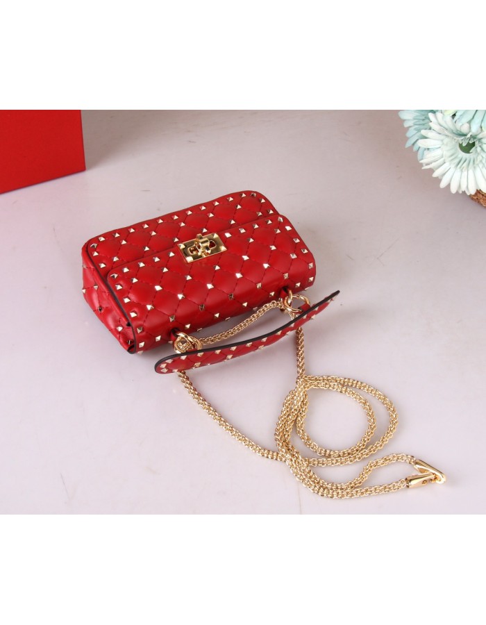 Borsa Piccola Rockstud Spike In Nappa VALENTINO