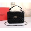 Borsa Media Rockstud Spike In Suede VALENTINO