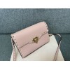 Borsa Piccola A Tracolla Rockstud In Vitello Granato VALENTINO