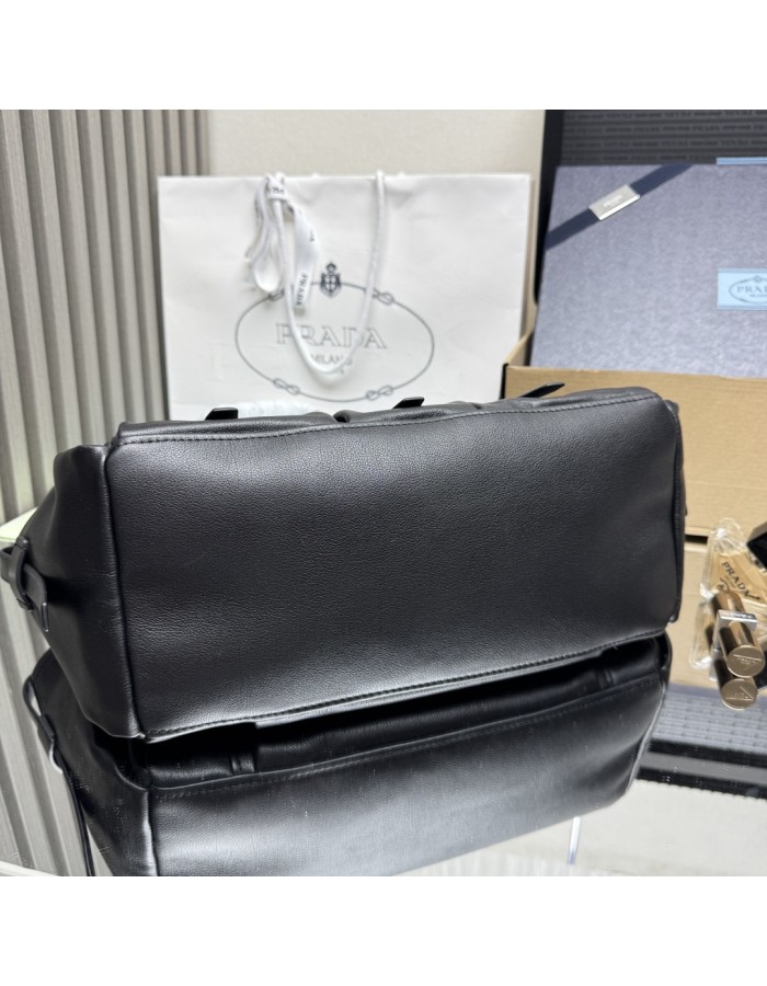 Borsa shopping Prada Route large in pelle PRADA