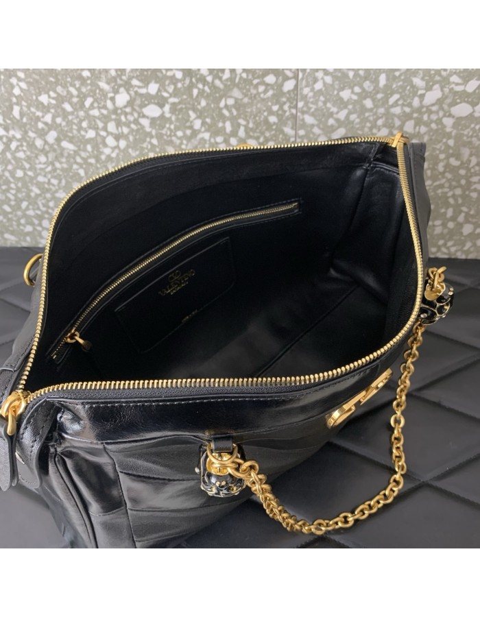 Borsa A Tracolla Panthea In Nappa VALENTINO
