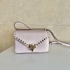 Borsa Piccola A Tracolla Rockstud In Vitello Granato VALENTINO