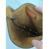 Borsa A Spalla Piccola  Nellcôte In Suede Con Frange VALENTINO