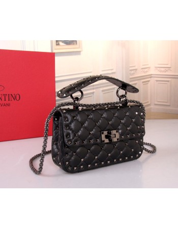 Borsa Piccola Rockstud Spike In Capretto VALENTINO