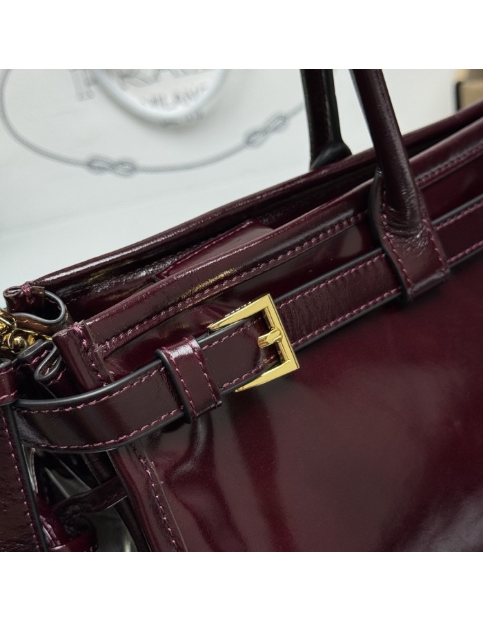 Borsa a mano Prada Bonnie large in pelle PRADA