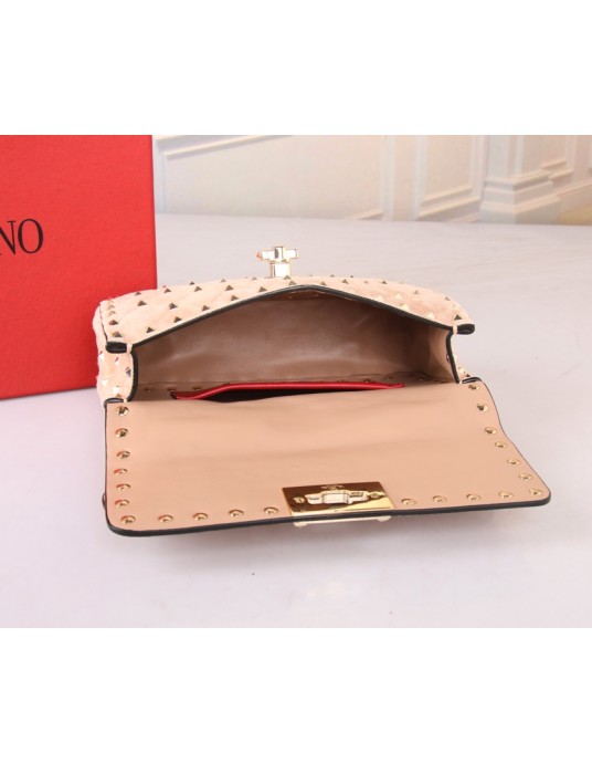 Borsa Piccola Valentino Garavani Rockstud Spike In Suede VALENTINO
