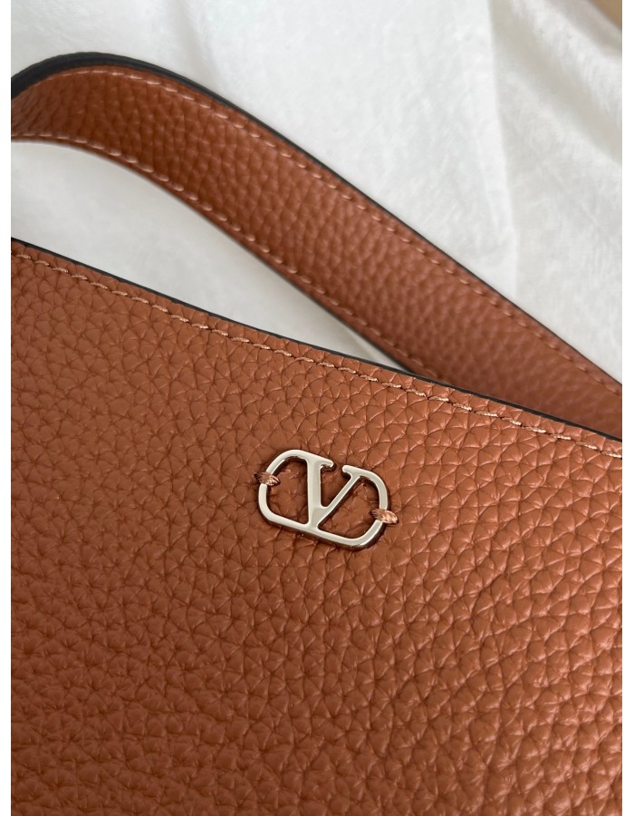 Borsa A Spalla Nellcôte In Pelle Con Frange VALENTINO