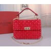 Borsa Media Rockstud Spike In Suede VALENTINO