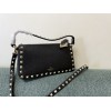 Borsa Piccola A Tracolla Rockstud In Vitello VALENTINO