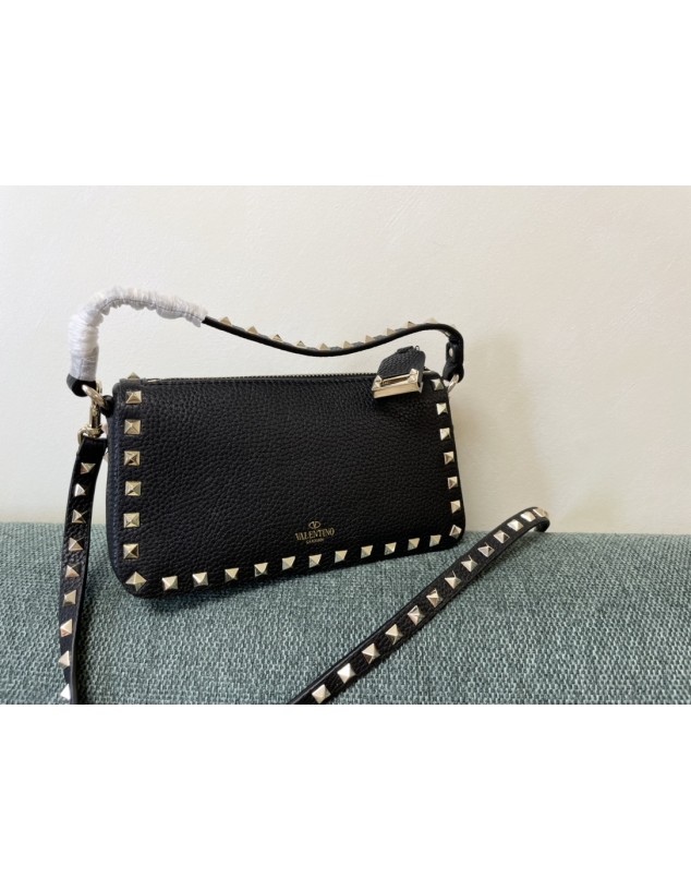 Borsa Piccola A Tracolla Rockstud In Vitello VALENTINO
