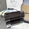 Borsa a mano Prada Bonnie small in velluto e pelle PRADA