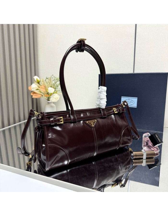 Borsa a mano Prada Bonnie medium in pelle PRADA