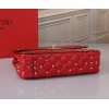 Borsa Media Rockstud Spike In Capretto VALENTINO
