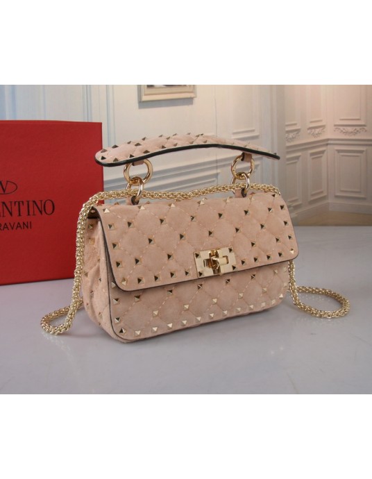 Borsa Piccola Valentino Garavani Rockstud Spike In Suede VALENTINO