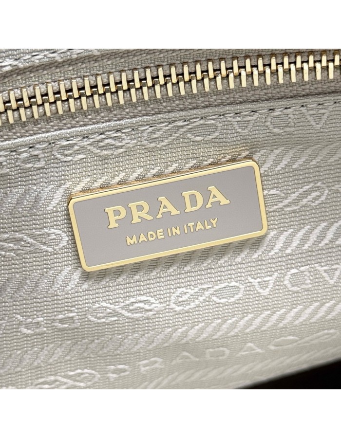 Borsa a mano Prada Bonnie large in pelle PRADA