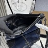Borsa a mano Prada Bonnie medium in denim e pelle PRADA