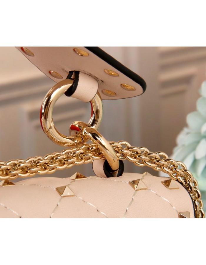 Borsa Media Rockstud Spike In Nappa VALENTINO