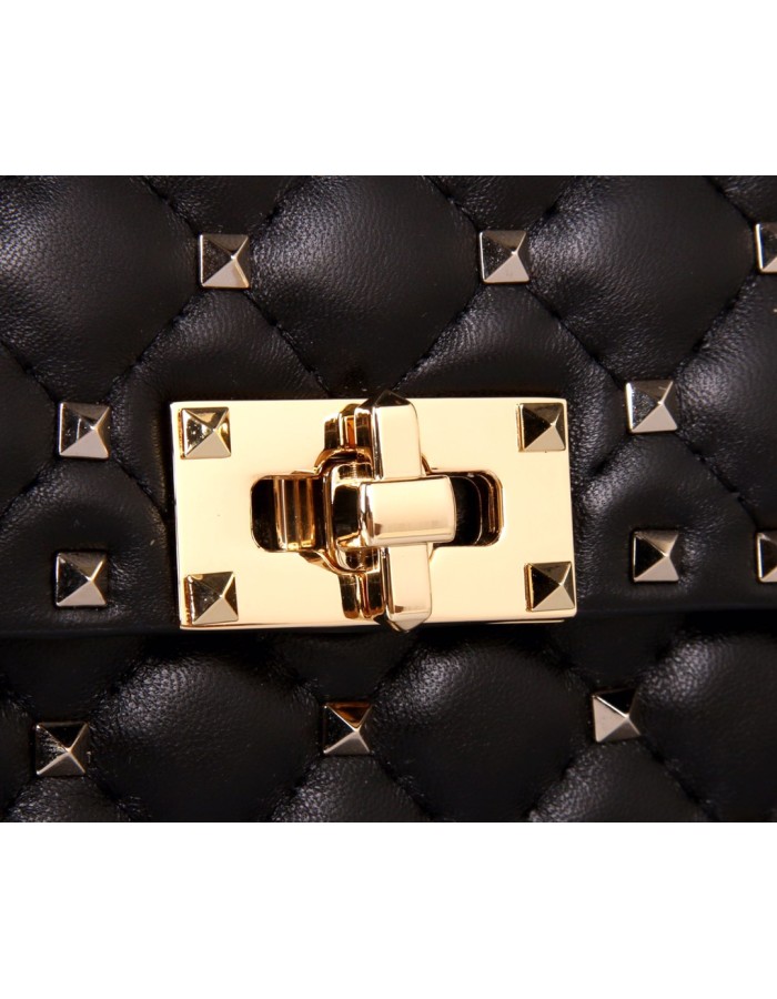 Borsa Media Rockstud Spike In Nappa VALENTINO