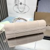 Borsa a mano Prada Bonnie medium in pelle scamosciata PRADA