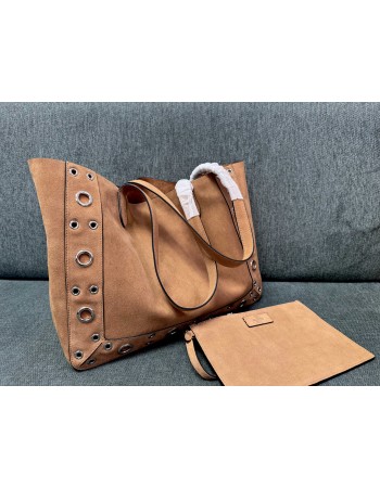 Borsa Shopping Media Nellcôte In Suede VALENTINO