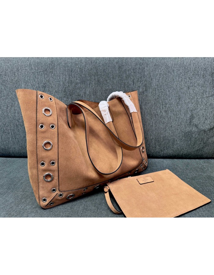 Borsa Shopping Media Nellcôte In Suede VALENTINO