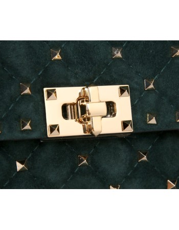 Borsa Media Rockstud Spike In Suede VALENTINO