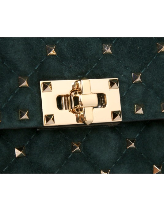 Borsa Media Rockstud Spike In Suede VALENTINO