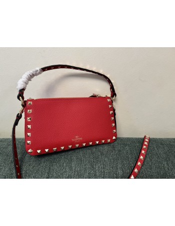 Borsa Piccola A Tracolla Rockstud In Vitello VALENTINO