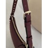 Mini Borsa Hobo Rockstud In Vitello Granato VALENTINO
