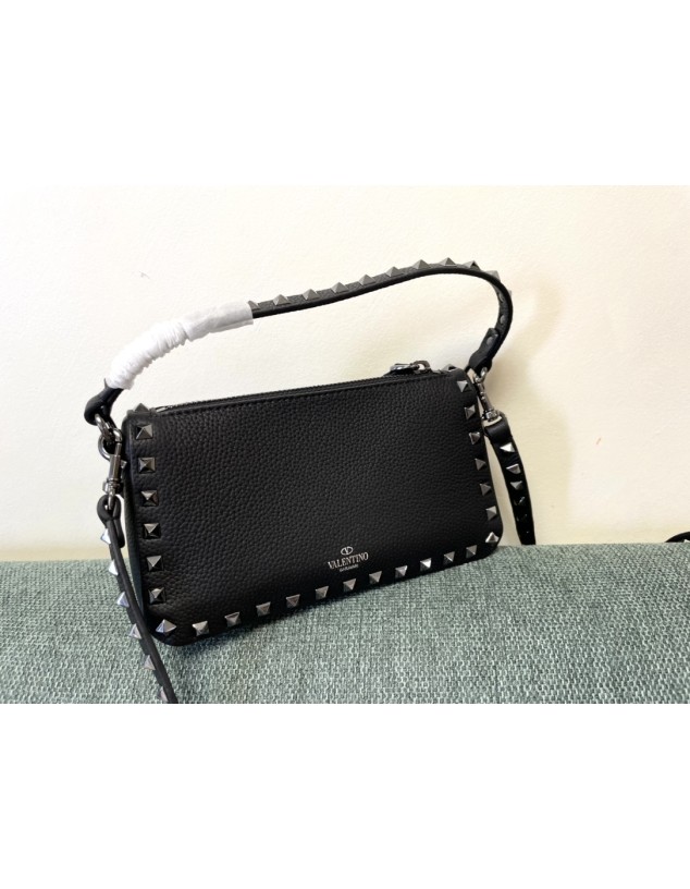 Borsa Piccola A Tracolla Rockstud In Vitello VALENTINO
