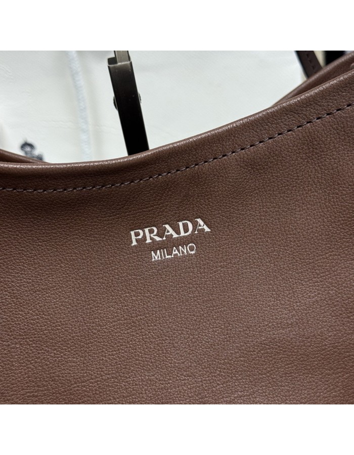 Borsa Prada Route large in pelle PRADA