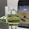 Borsa a mano Prada Bonnie mini in pelle scamosciata PRADA