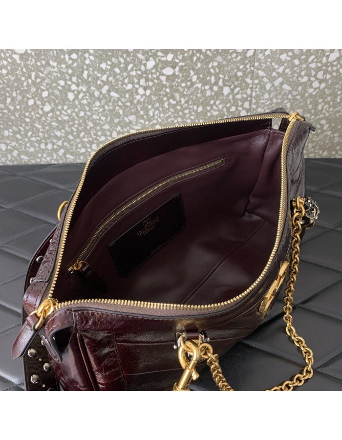 Borsa A Tracolla Panthea In Nappa VALENTINO